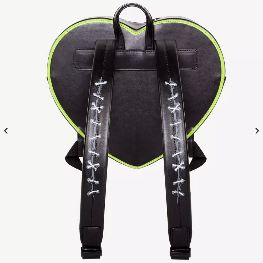 🎉SALE🎉 Rock Rebel Universal Monsters Frankenstein & Bride Mini Backpack - Picture 2 of 5